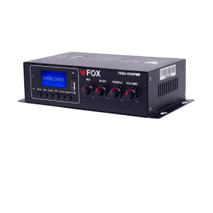 FXSA-101DFMB Mini Amplificador 2x50w Bluetooth+USB+FM 4/8/16ohms - Fox -