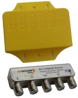 GM4X1 COMUTADOR DISEQC 4x1 Golden Media