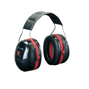 H540A Protector auricular OPTIME III sobre cabeça
