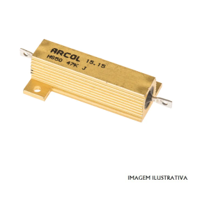 HS50-47K Resistencia Chassis 50W 5% - Arcol -