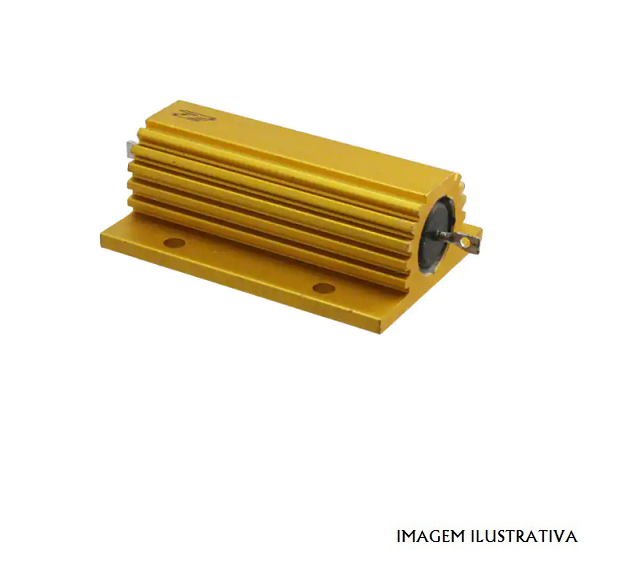 HSC7533KJ Resistencia de fios; roscado; 33kΩ; 75W; ±5%; 25ppm/°C; para soldar