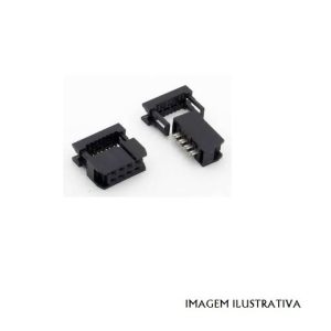 IDC8 FICHA IDC FEMEA P/ CABO 2.54mm 8 PINOS