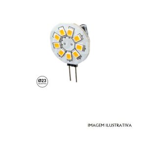 JO500/1 LÂMPADA G4 1.5W 10-30V 9 LEDS BRANCO FRIO