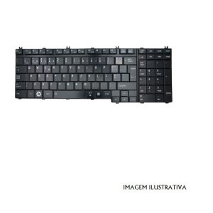 K000086030 TECLADO P/ TOSHIBA SATELLITE L500 | L500D SERIES - PRETO