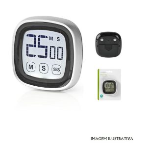 KATR104BK Cronómetro Digital p/ Cozinha preto