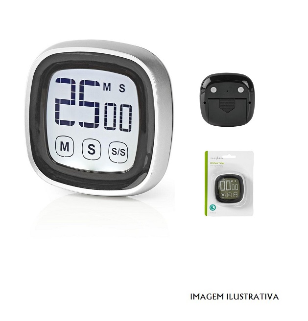 KATR104BK Cronómetro Digital p/ Cozinha preto