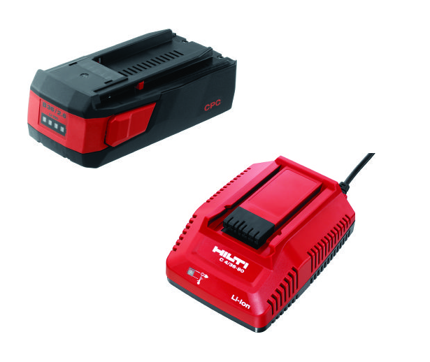 KBCHB36 KIT BATERIA + CARREGADOR HILTI TE 6-A36