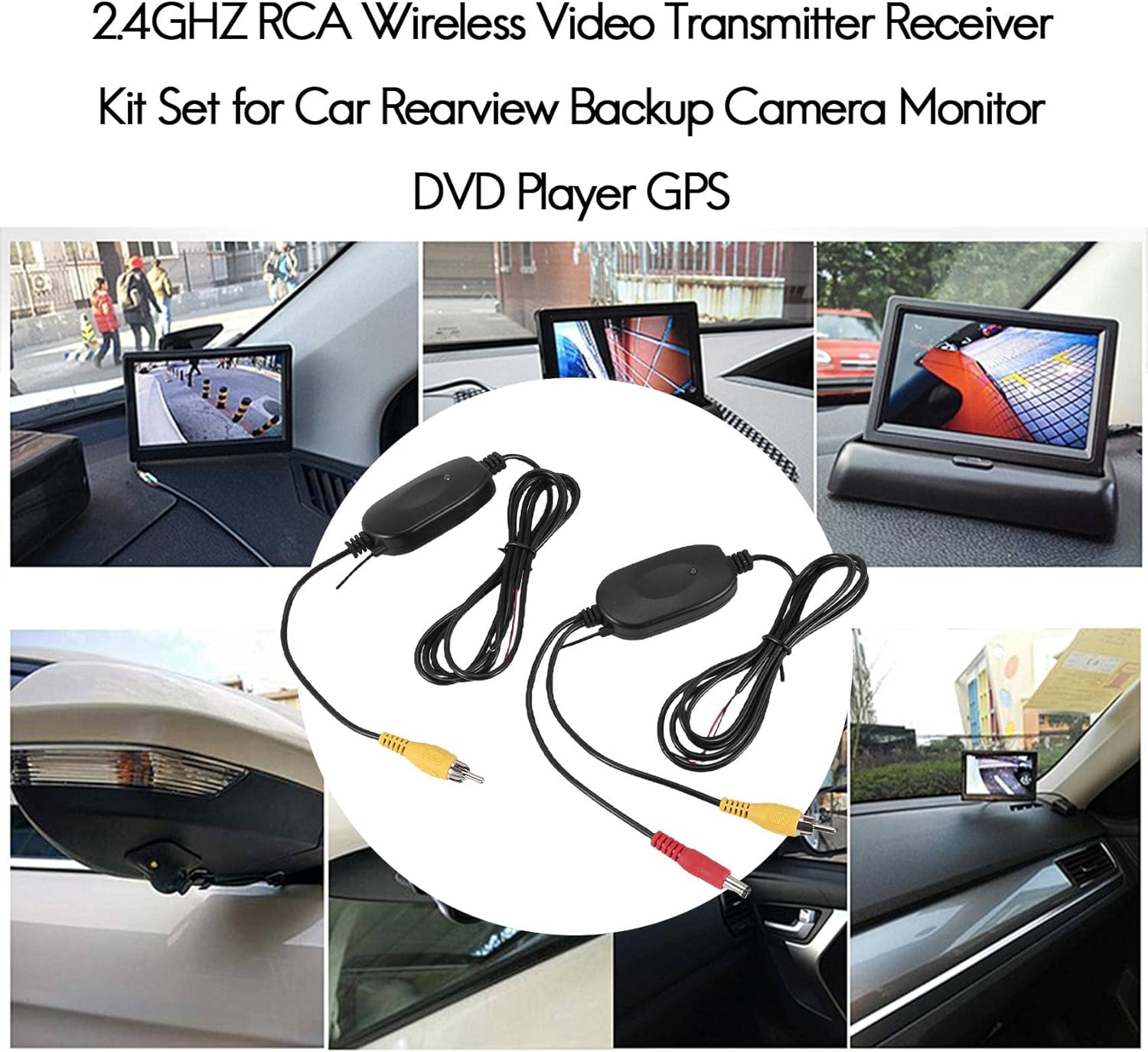 KIT2.4G-12V Kit Transmissor + Receptor de imagem 2,4Ghz - Image 4