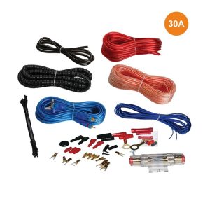 KITCAR30 Kit cabos p/ amplificador 30A