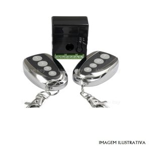 KIT_REC_LOCK KIT EMISSOR / RECEPTOR PORTAO 433MHZ