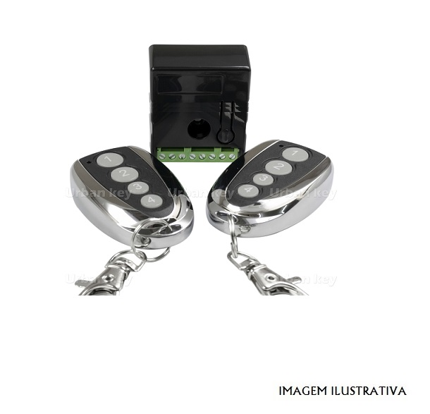 KIT_REC_LOCK KIT EMISSOR / RECEPTOR PORTAO 433MHZ