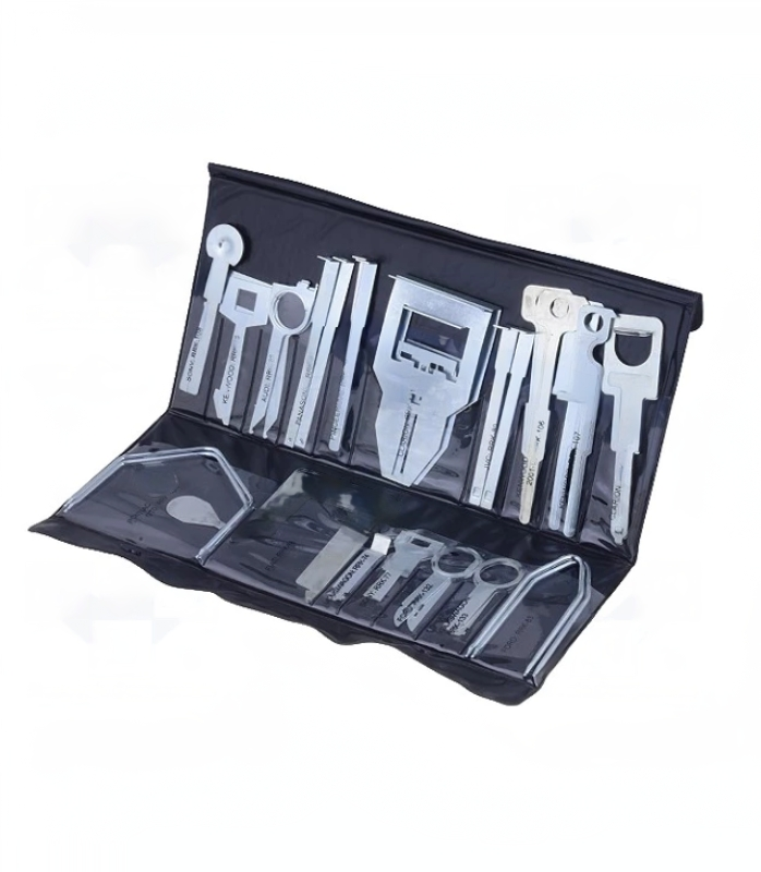 KLUCZ-65.231 Chave para desmontagem do rádio; Audi,Fiat,Ford,Pontiac,VW