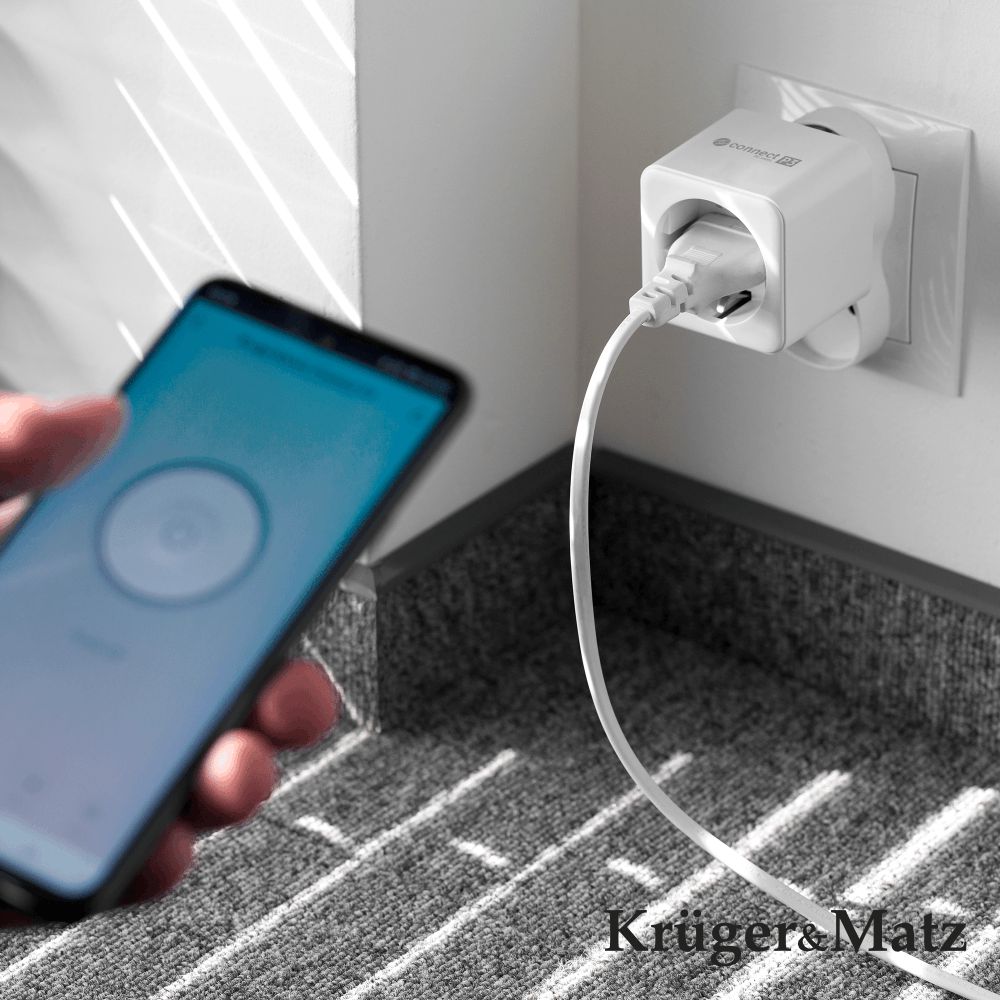 KM2201 Tomada wifi 2.4ghz Android / IOs compat. Alexa e Google home - Tuya - Image 3