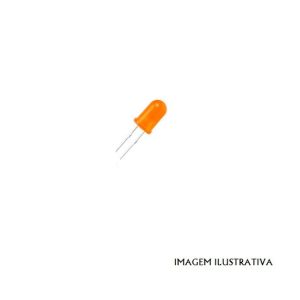 L813ED LED 10mm laranja 100mcd 30º ( 2.5V )