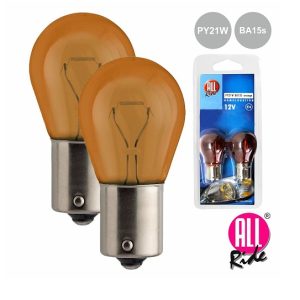 LAMP-PY21W Lampada automovel 12v py21w ba15s laranja 2x