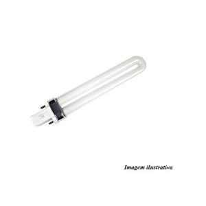 LAMP9WUV LAMPADA ECONOMIZADORA PL 1U 2PIN G23 9W 220V (UV)
