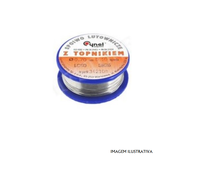 LC60-0.7/100 Rolo de solda 100g 60/40 0.7mm