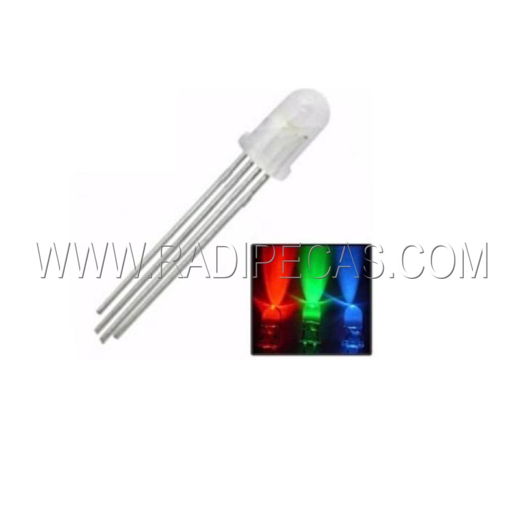 LED5RGB/4 LEDS 5mm RGB 4 pinos 1.8v~2.2v max