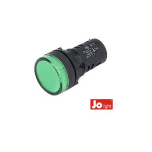 LL9052-4 LUZ PILOTO REDONDO DE PAINEL 29MM 24V VERDE JOLIGHT