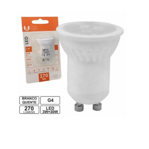 LLGUM1003WW(F) Lâmpada LED GU10 Mr11 3W 230V 3000k