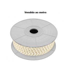 LM2025/220 Fita led 220v ip65 branco quente 3000k 14.4w 8mm