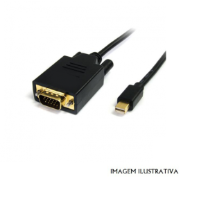 MDP03 CABO MINI DISPLAYPORT MACHO / VGA 1080P 60HZ c/ 1.8mts