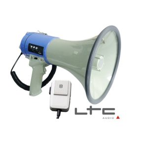 MEGA60USB MEGAFONE 60W MIC REMOVÍVEL MP3 USB/SD LTC