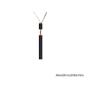 MF301 CABO AUDIO 1 COND+1 MALHA P/ MICROFONE