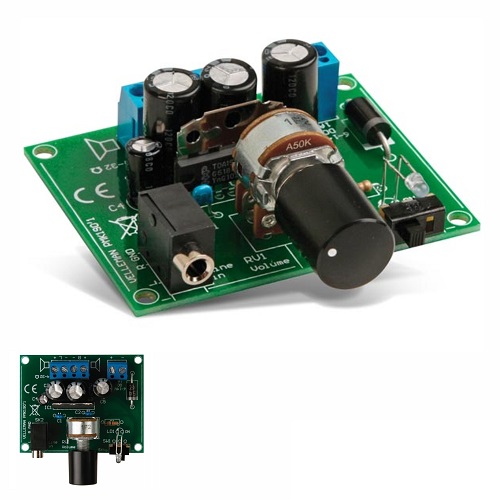 MK190 KIT 2X5W AMPLIFICADOR PARA LEITOR MP3