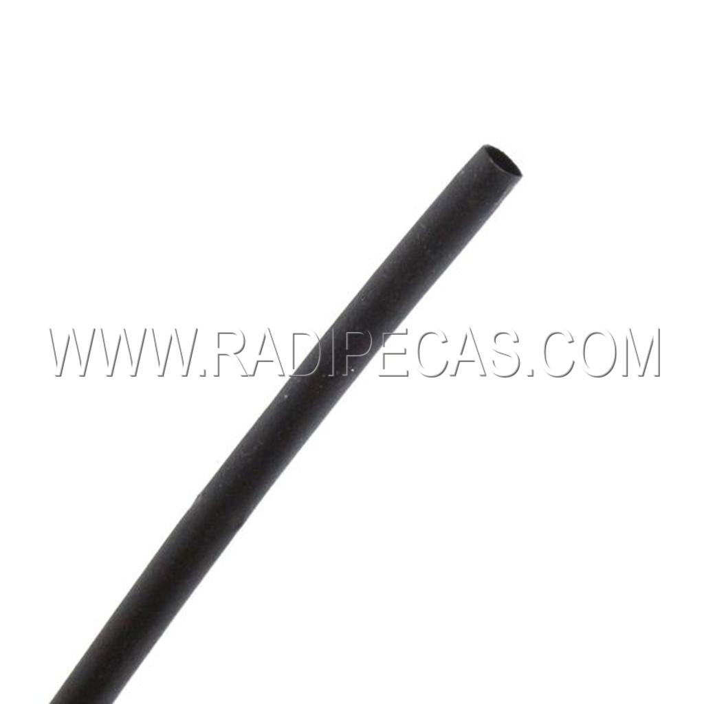 MR14308 TUBO MANGA TERMORETRATIL 2.4MM 1M PRETO