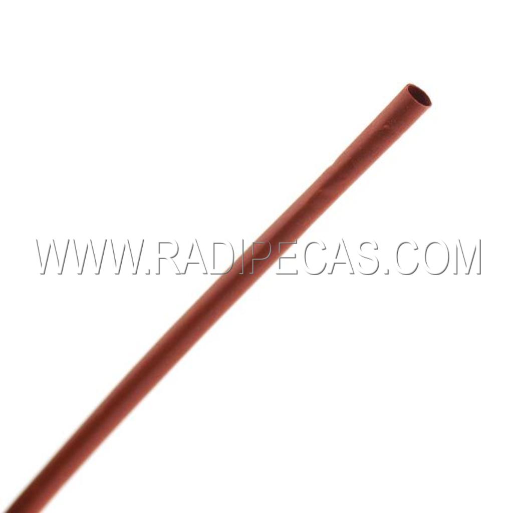 MR14309 TUBO MANGA TERMORETRATIL 2.4MM 1M VERMELHO