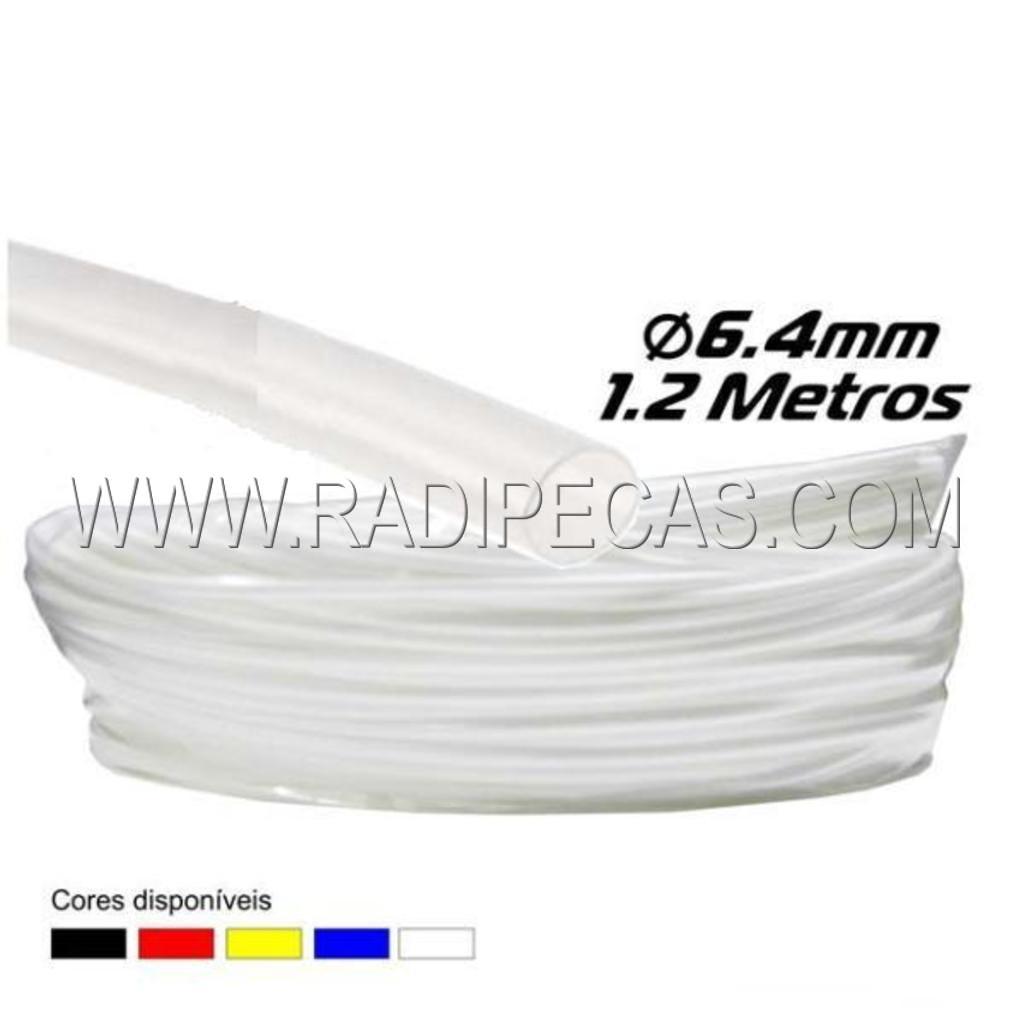 MR6.4TR TUBO MANGA TERMORETRATIL 6.4MM 1.2M TRANPARENTE