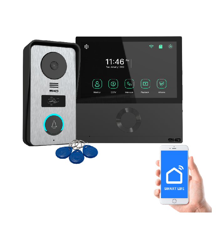 MYHOME Kit Videoporteiro 7p WIFI com APP - Image 2
