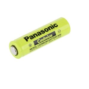 N600AAK Bateria recarregável PANASONIC tamanho AA alta temperatura NiCd 1,2V 600mAh