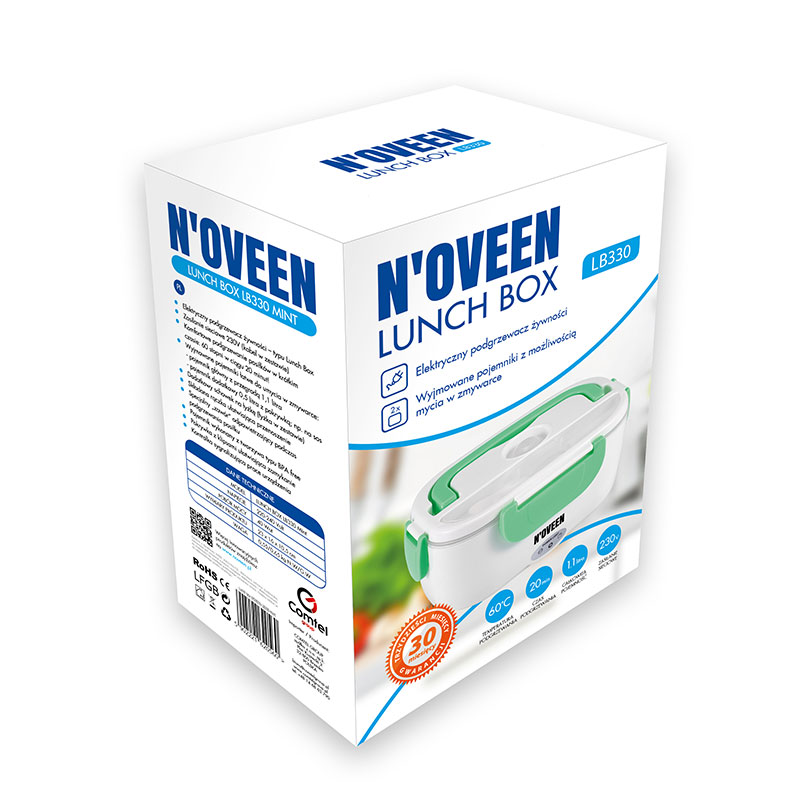 NOLB330 Lancheira Elétrica 230V VERDE NOVEEN - Image 4