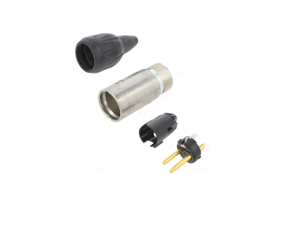 NC3MX-TOP Ficha NEUTRIK XLR 3 pinos macho para cabo IP65