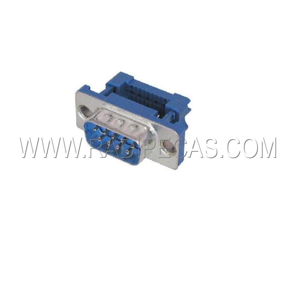 O900F FICHA D9 MACHO FLAT-CABLE NEXT