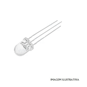 OSRYHC8131A LED; 8mm; bicolor; vermelho/amarelo; 220mcd; 220mcd; 30°; cátodo