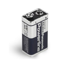 P9VPOWER Pilha 9v alcalina - Panasonic - powerline -