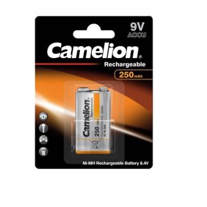 P9VR25 Pilha 9v recarregavel 250mAh - Camelion -