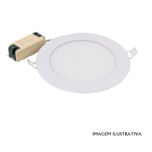 PAINEL-086/20PW Painel de LED Redondo Ø24cm 20W 4000K 1400Lm