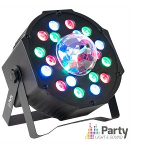 PARTY-PAR-ASTRO Projetor Par C/ 18 LEDS Astro DMX PARTY