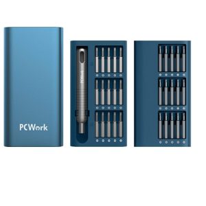 PCW08A Kit de chave de precisão em aço alta qualidade S2 c/ 30 pçs.