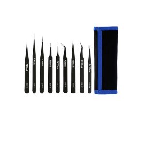 PCW08G Kit de 9 pinças anti-estaticas - ESD safe
