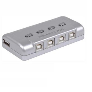 PK-USB4E1S-C Switch / comutador USB 4 entradas para 1 saida
