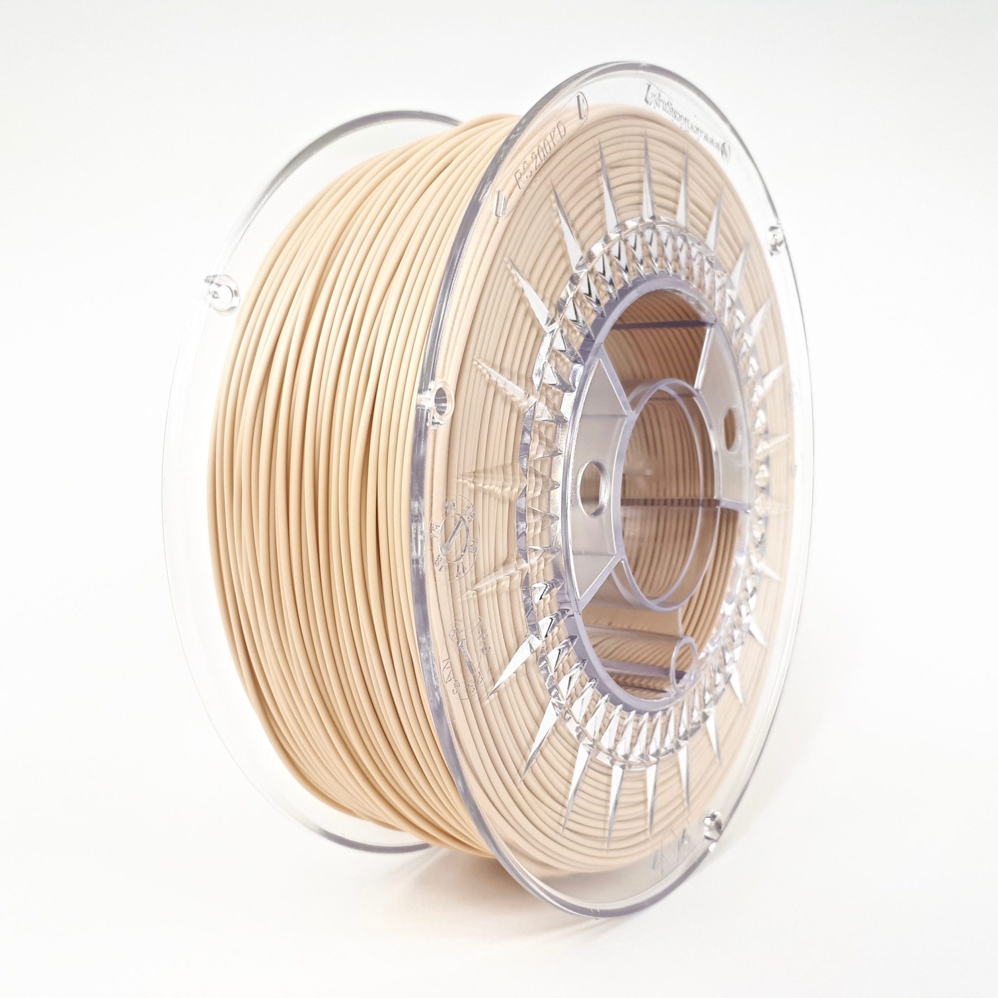 PLA175BDEV Rolo 1 Kg. filamento PLA 1,75mm cor beige DEVIL