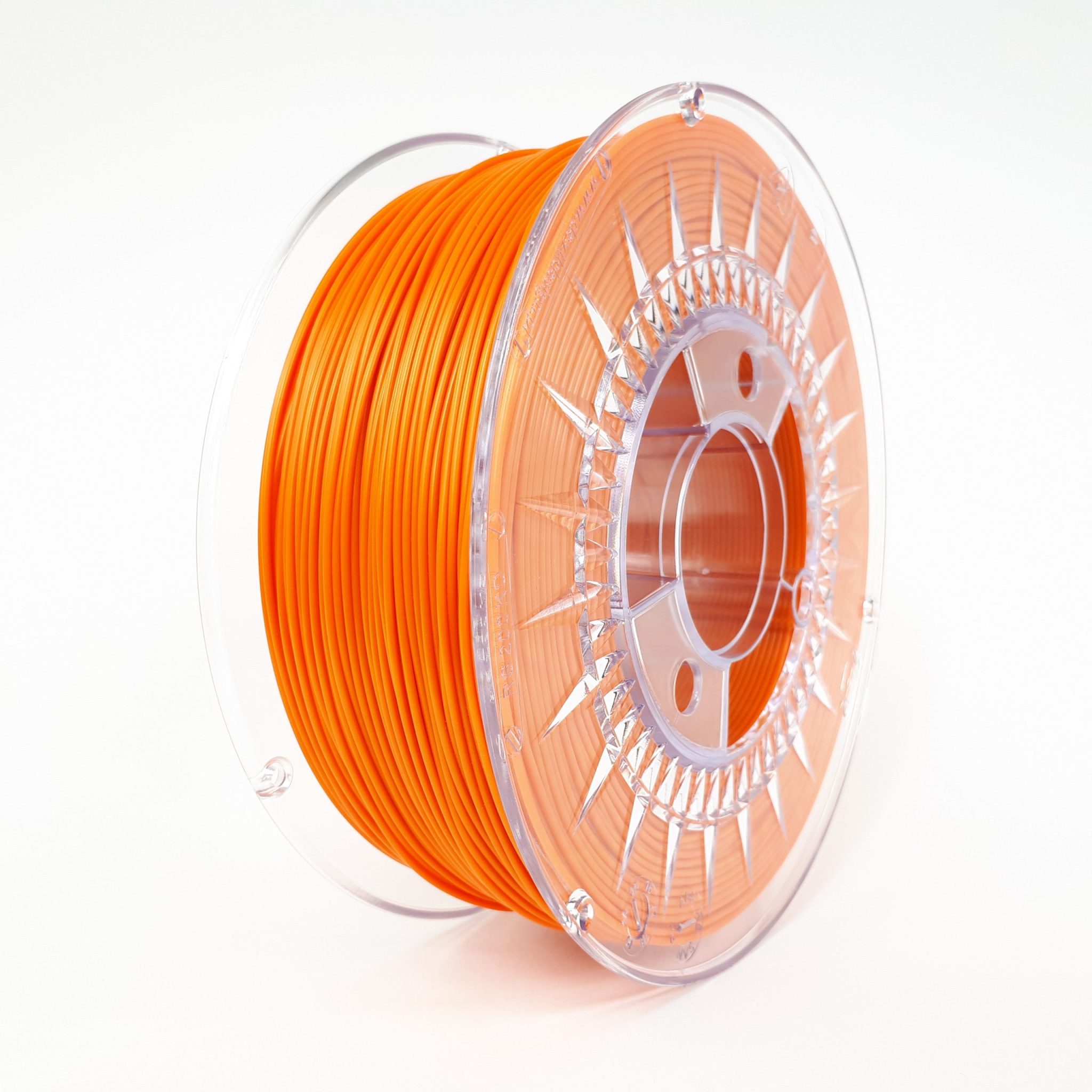 PLA175LJBDEV Rolo 1 Kg. filamento PLA 1,75mm cor laranja brilhante DEVIL