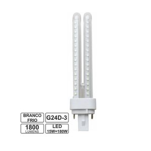 PLCL15CW(A) Lampada LED G24 15W 6400K 1800LM
