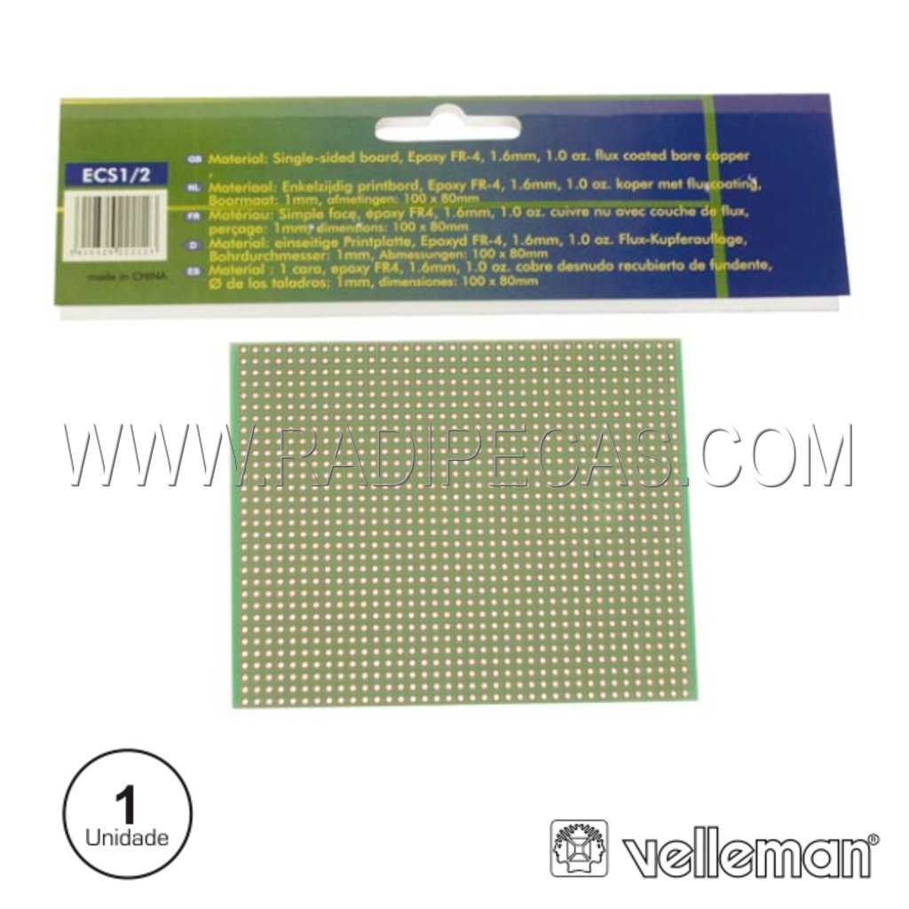 PP-1748P PLACA CIRC.IMPRESSO PONTO / PONTO 100X80