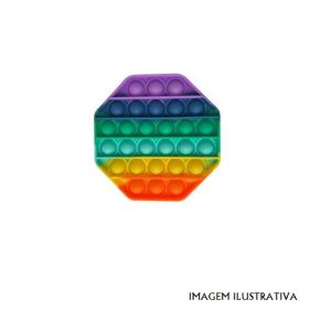 PPB-H Brinquedo Anti Stress Push Pop Bubble Hexagono
